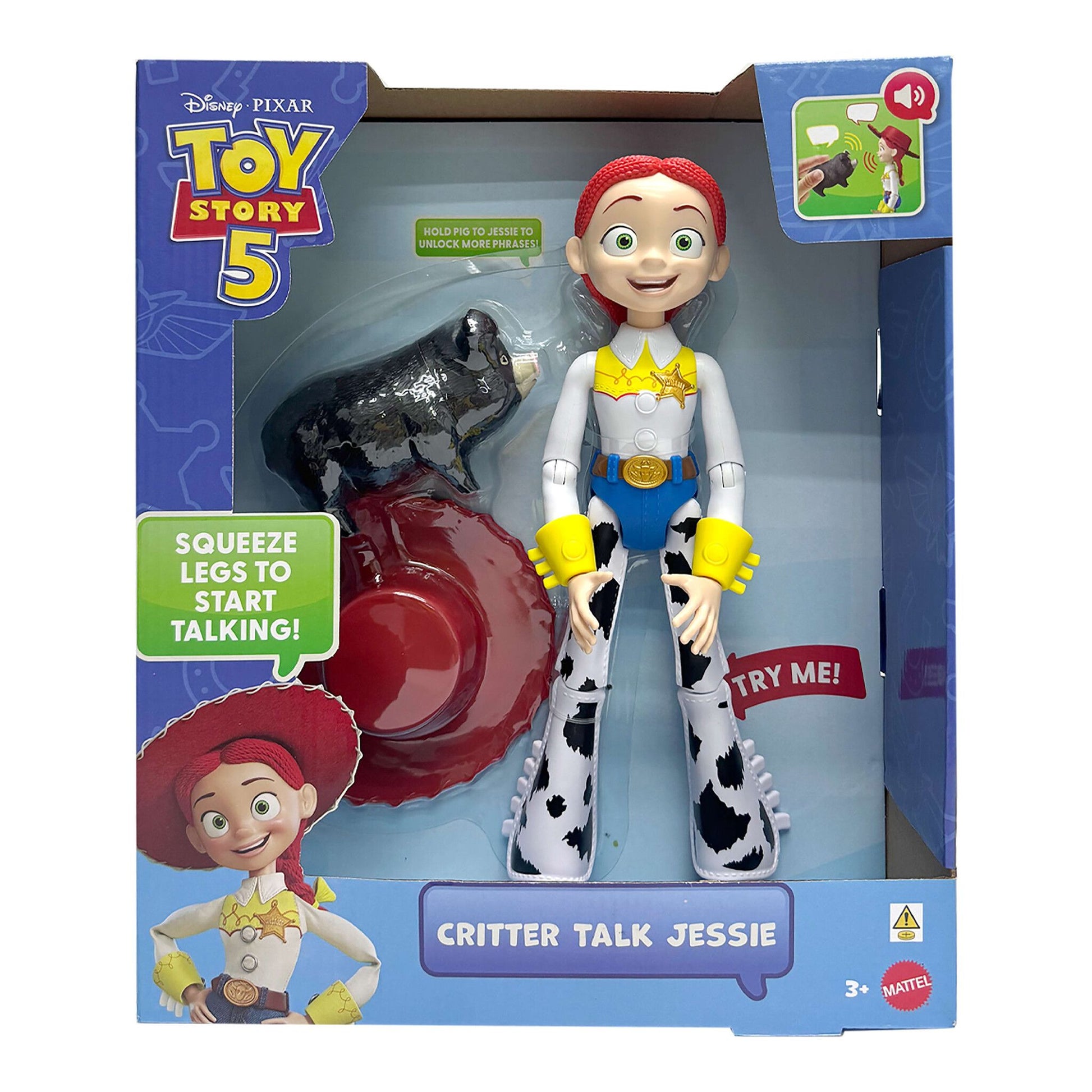 Toy Story 5: Critter Talk Jessie, 12" Action Figure