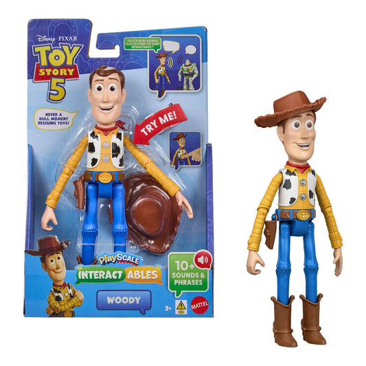 Toy Story 5: Interactables Talking Woody Figure