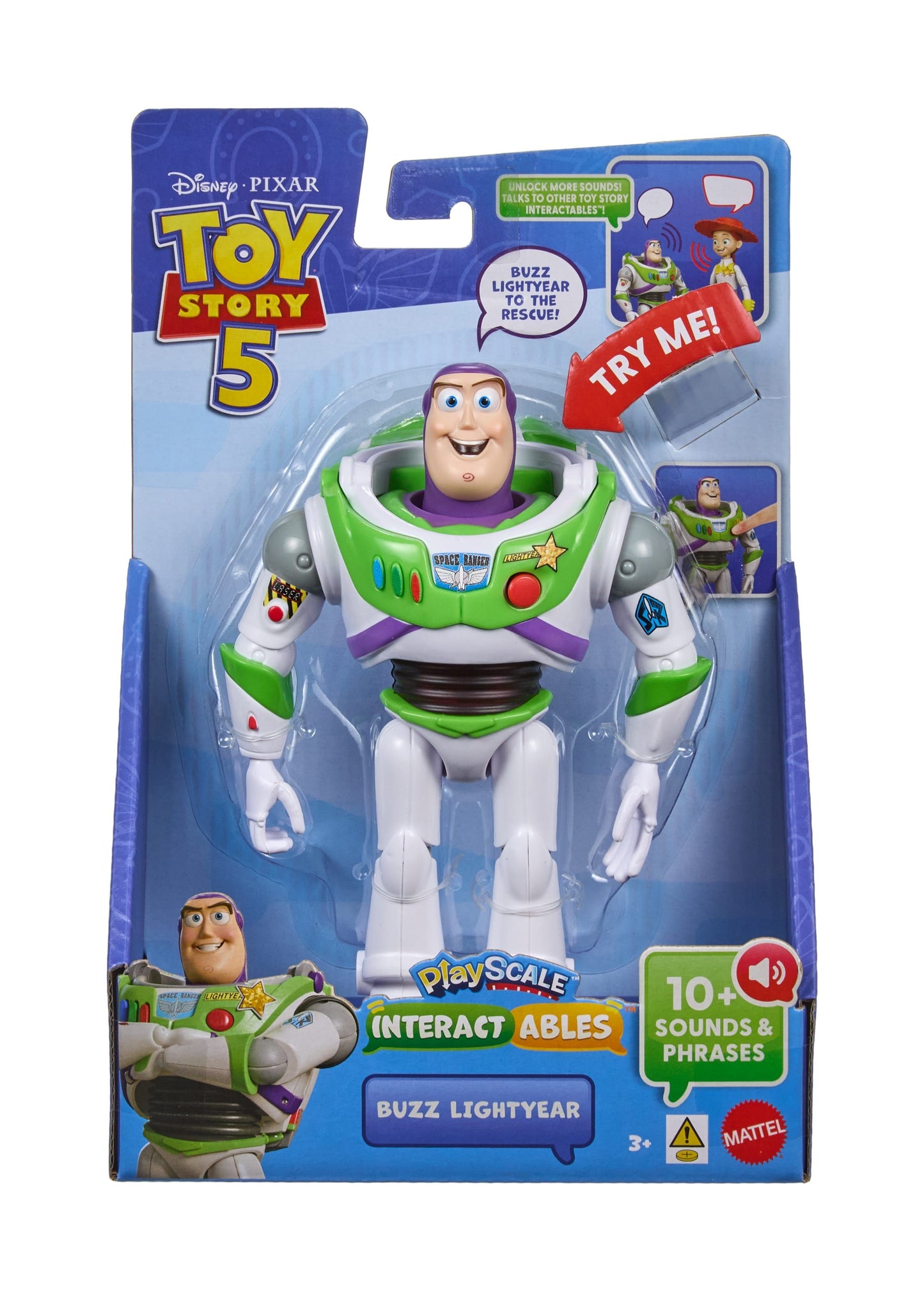 Toy Story 5: Interactables Talking Buzz Figure