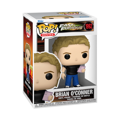 Funko POP Fast and Furious Brian OConner boxed figure