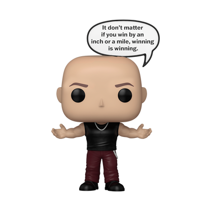 Funko POP Fast and Furious Dom Toretto Winning is Winning figure