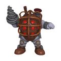 Funko POP Super BioShock Bouncer Big Daddy figure