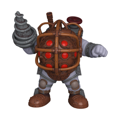 Funko POP Super BioShock Bouncer Big Daddy figure