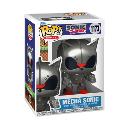 Funko POP Sonic The Hedgehog Mecha Sonic boxed figure
