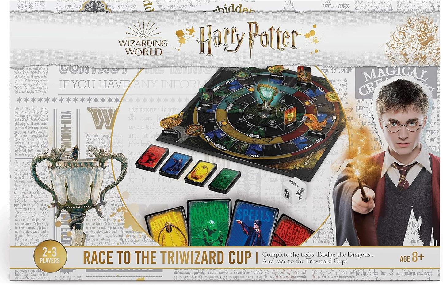 HARRY POTTER: RACE TO THE TRIWIZARD CUP BOARD GAME