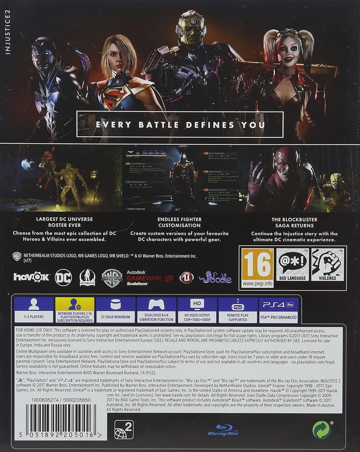 Injustice 2 (PlayStation 4)