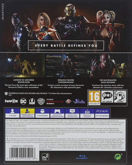 Injustice 2 (PlayStation 4)