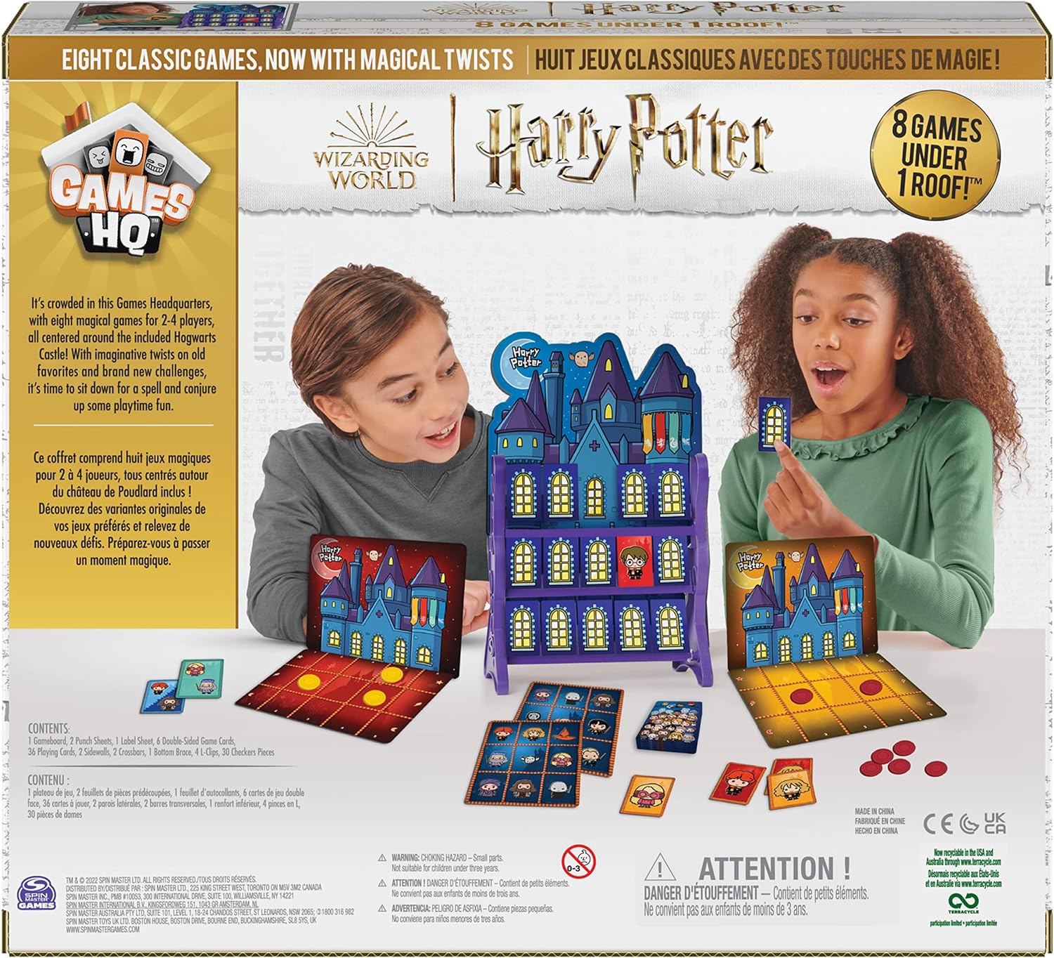 Harry Potter: Wizarding World 8 Board Games Pack