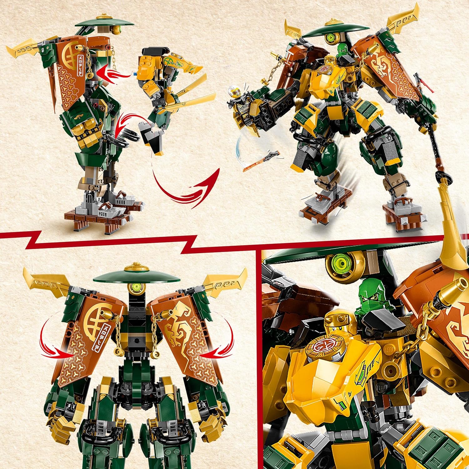 LEGO® | Ninjago: Lloyd & Arin's Ninja Team Mechs (71794)