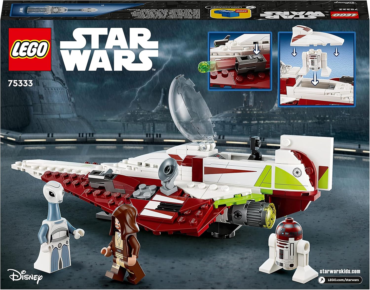 LEGO® | Star Wars: Obi-Wan Kenobi Jedi Starfighter (75333)