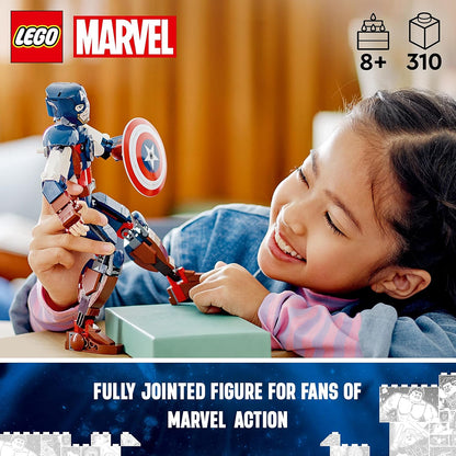LEGO® | Marvel: Captain America Construction Figure (76258)