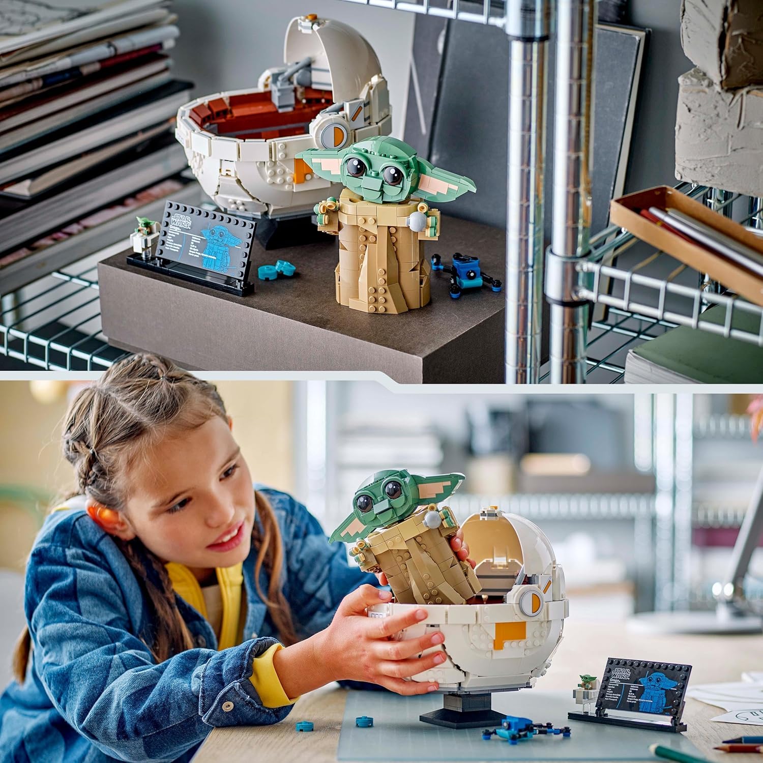 LEGO® | Star Wars: Grogu with Hover Pram (75403)