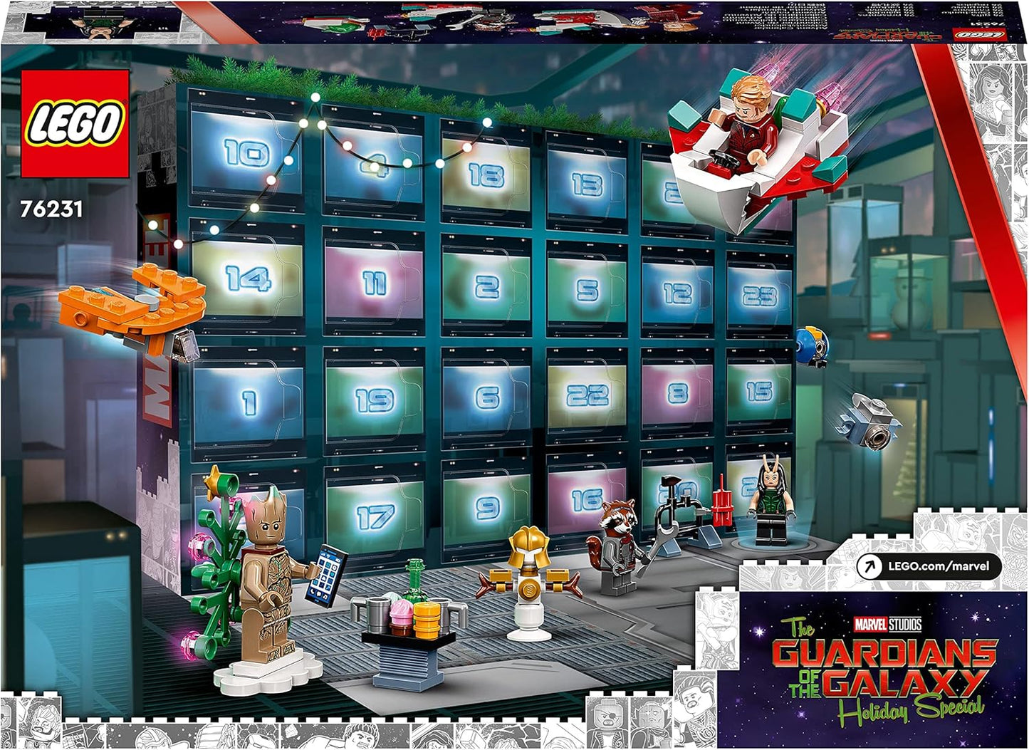 LEGO® | Advent Calendar Marvel 2022 (76231)