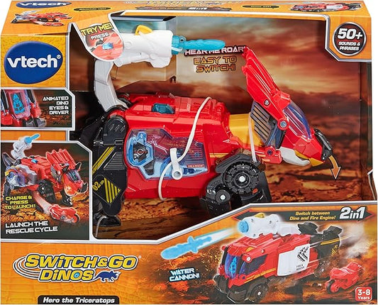 VTech Switch & Go Hero the Triceratops
