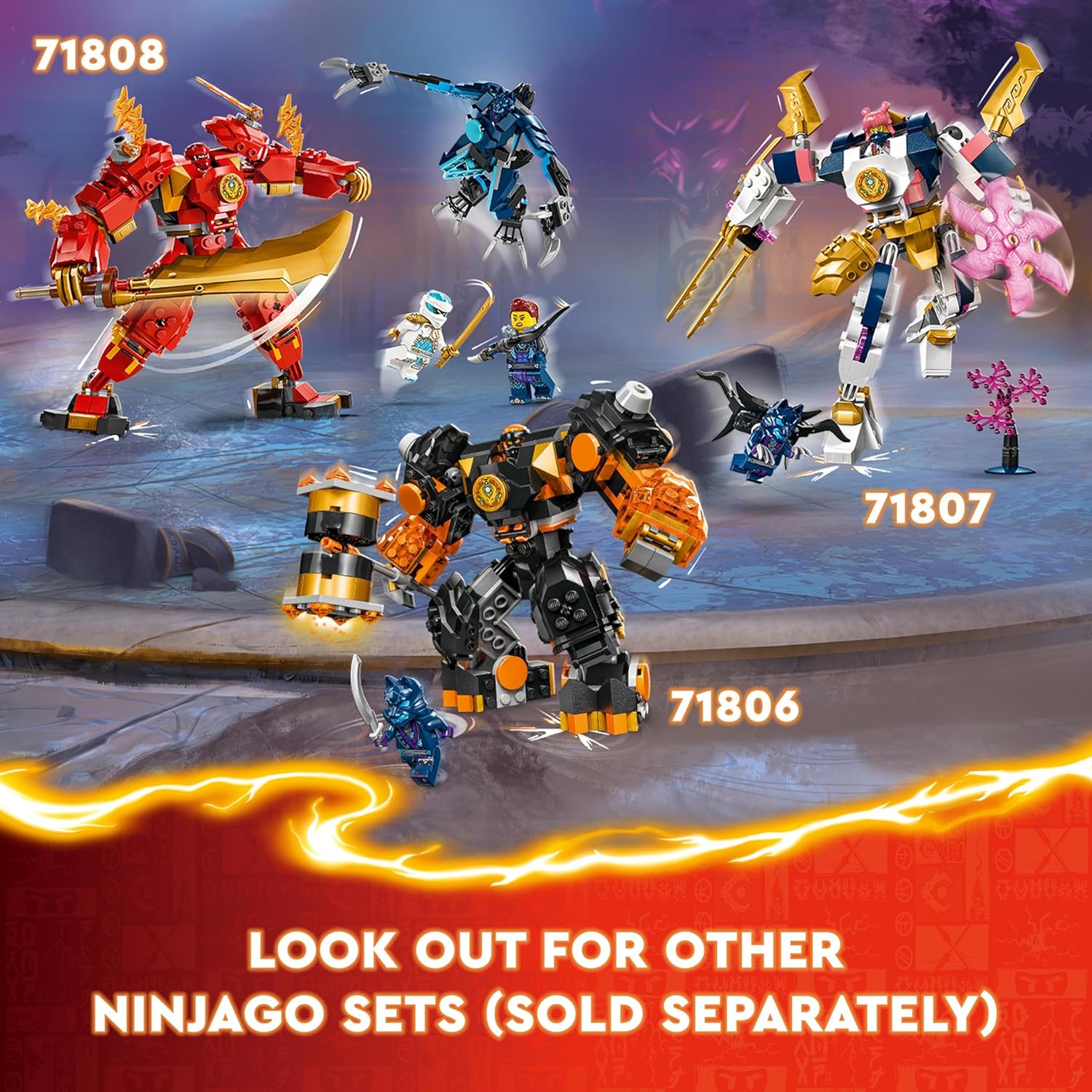 LEGO® | Ninjago: Cole's Elemental Earth Mech (71806)