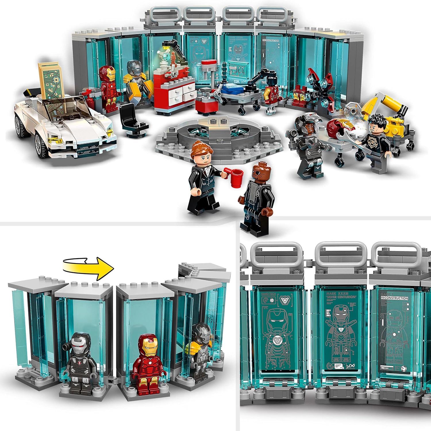 LEGO® | Marvel: Iron Man Armoury (76216)