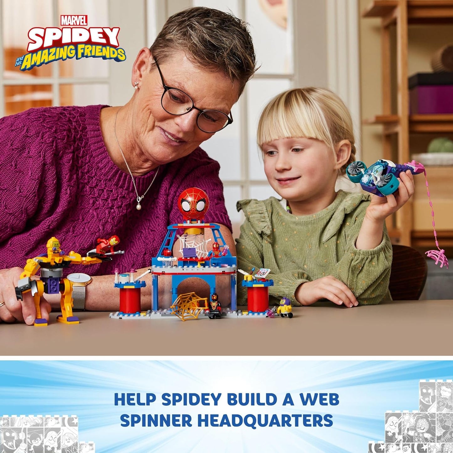LEGO® | Marvel: Team Spidey Web Spinner Headquarters (10794)