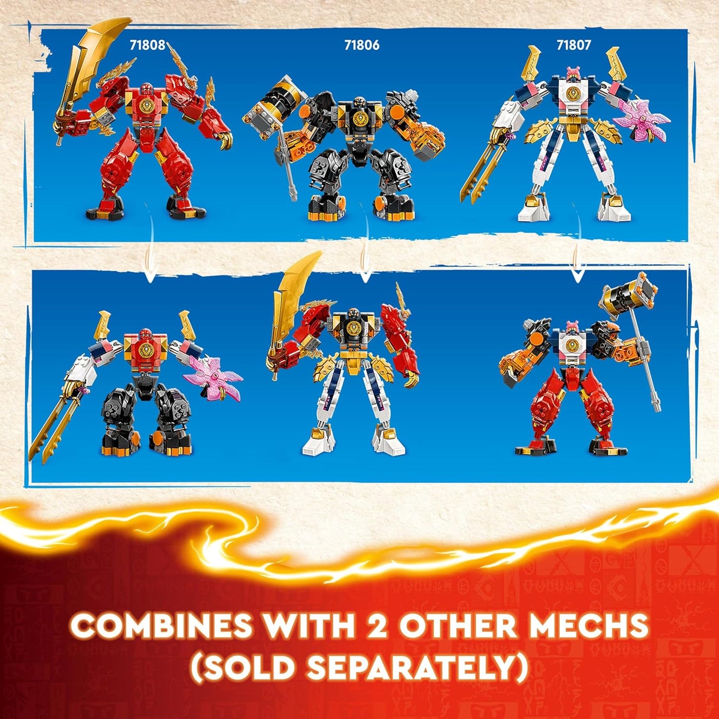 LEGO® | Ninjago: Kai's Elemental Fire Mech (71808)
