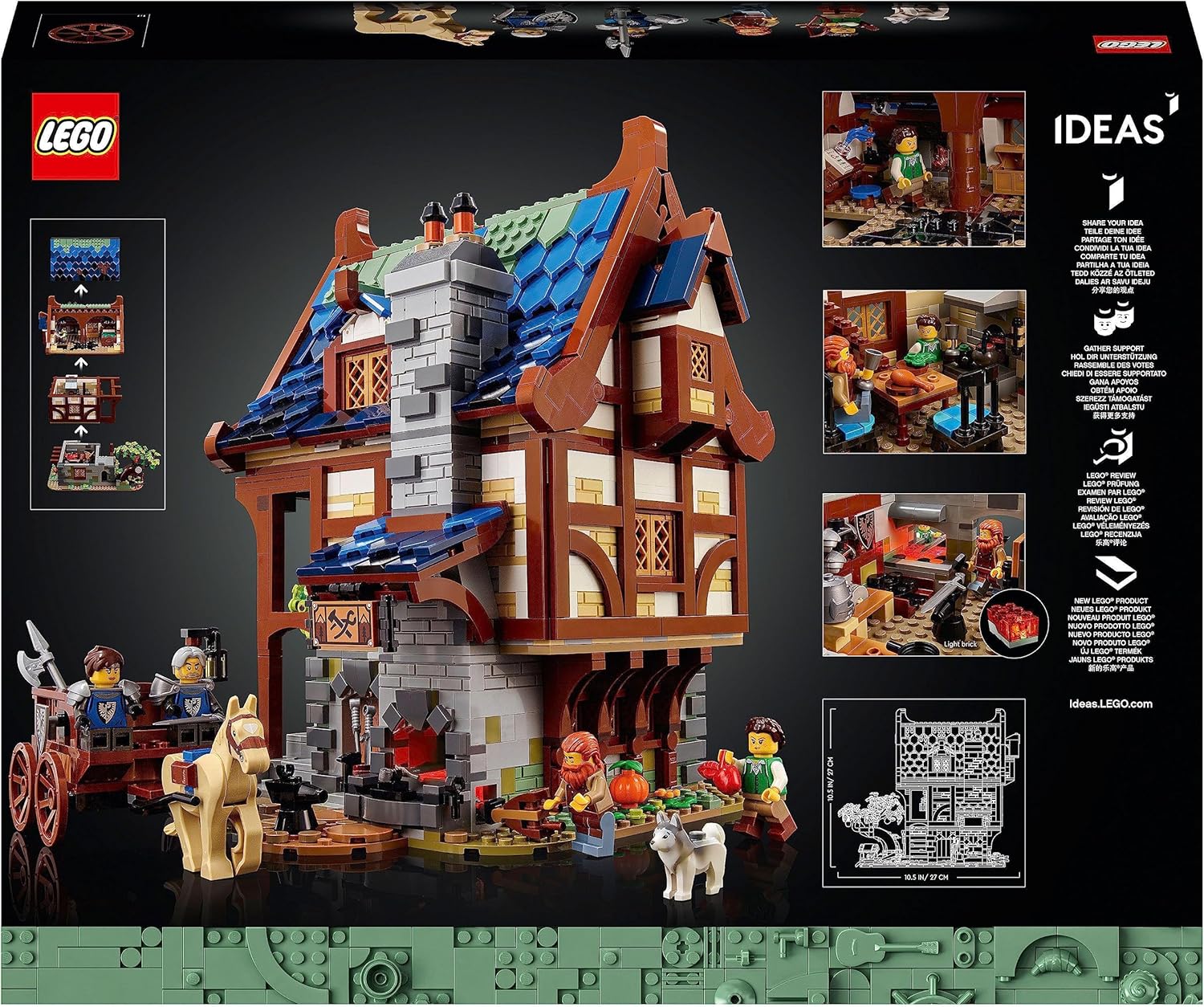LEGO® | Ideas: Medieval Blacksmith (21325)