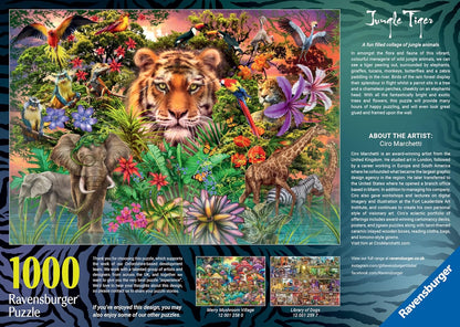 Ravensburger Jungle Tiger 1000pc Puzzle