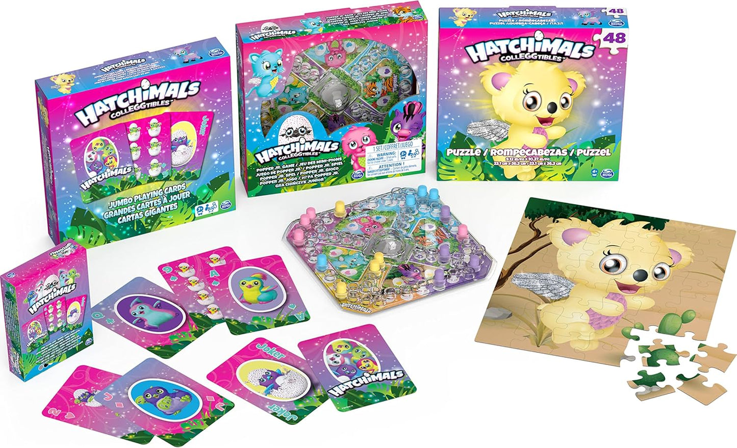 HATCHIMALS GAMES ASST
