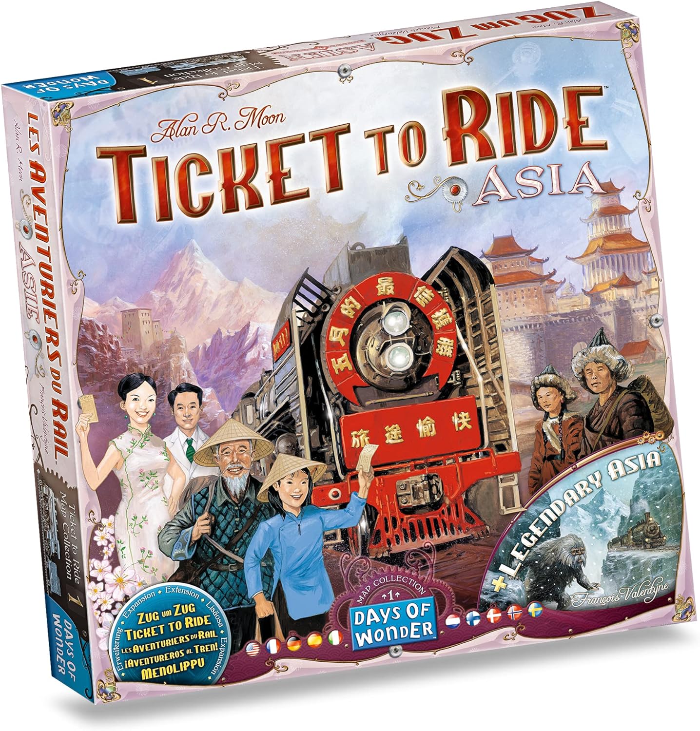 TICKET TO RIDE ASIA: MAP COLLECTION