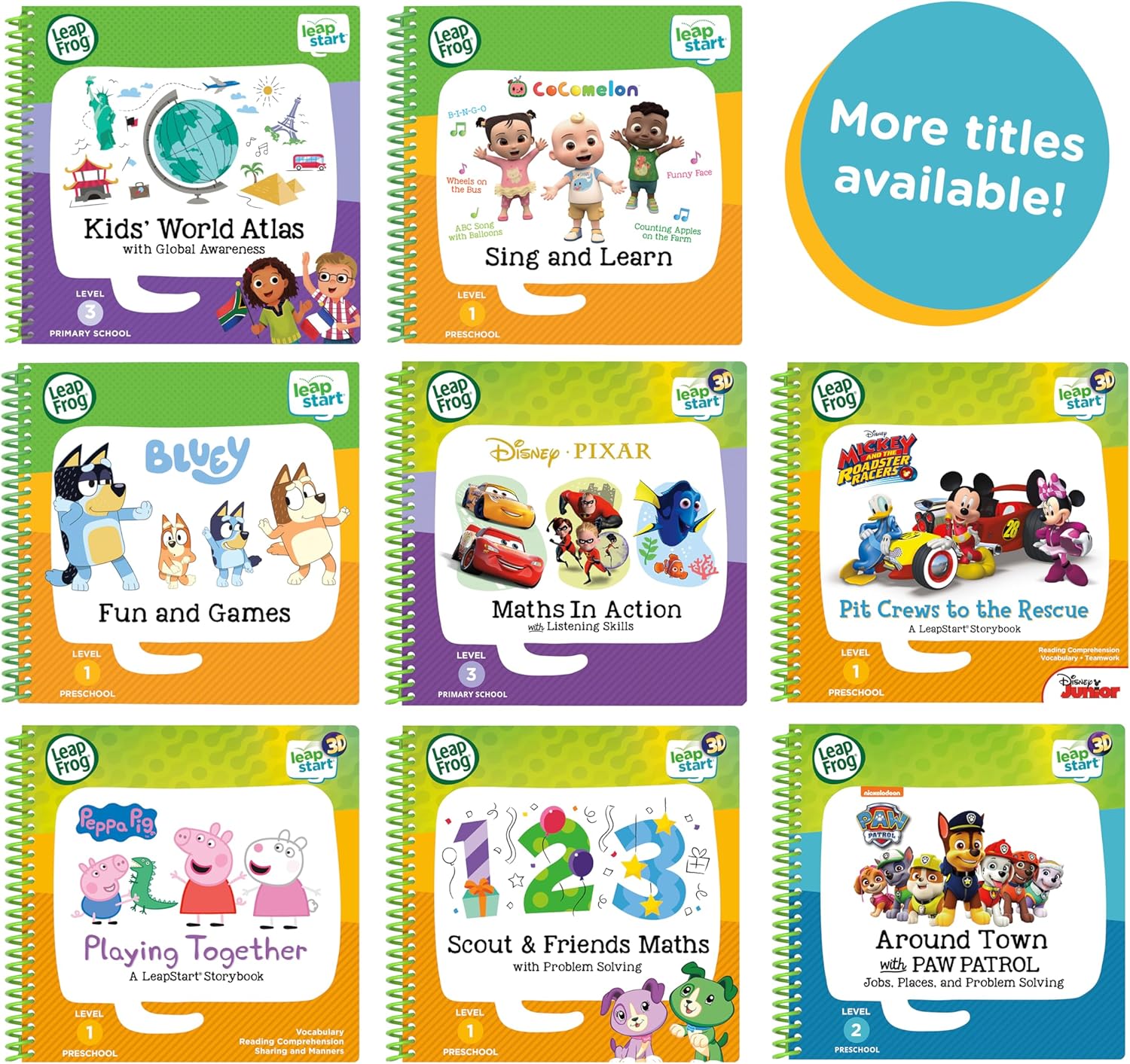 LeapFrog: LeapStart Shapes & Colours Activity Book 3D