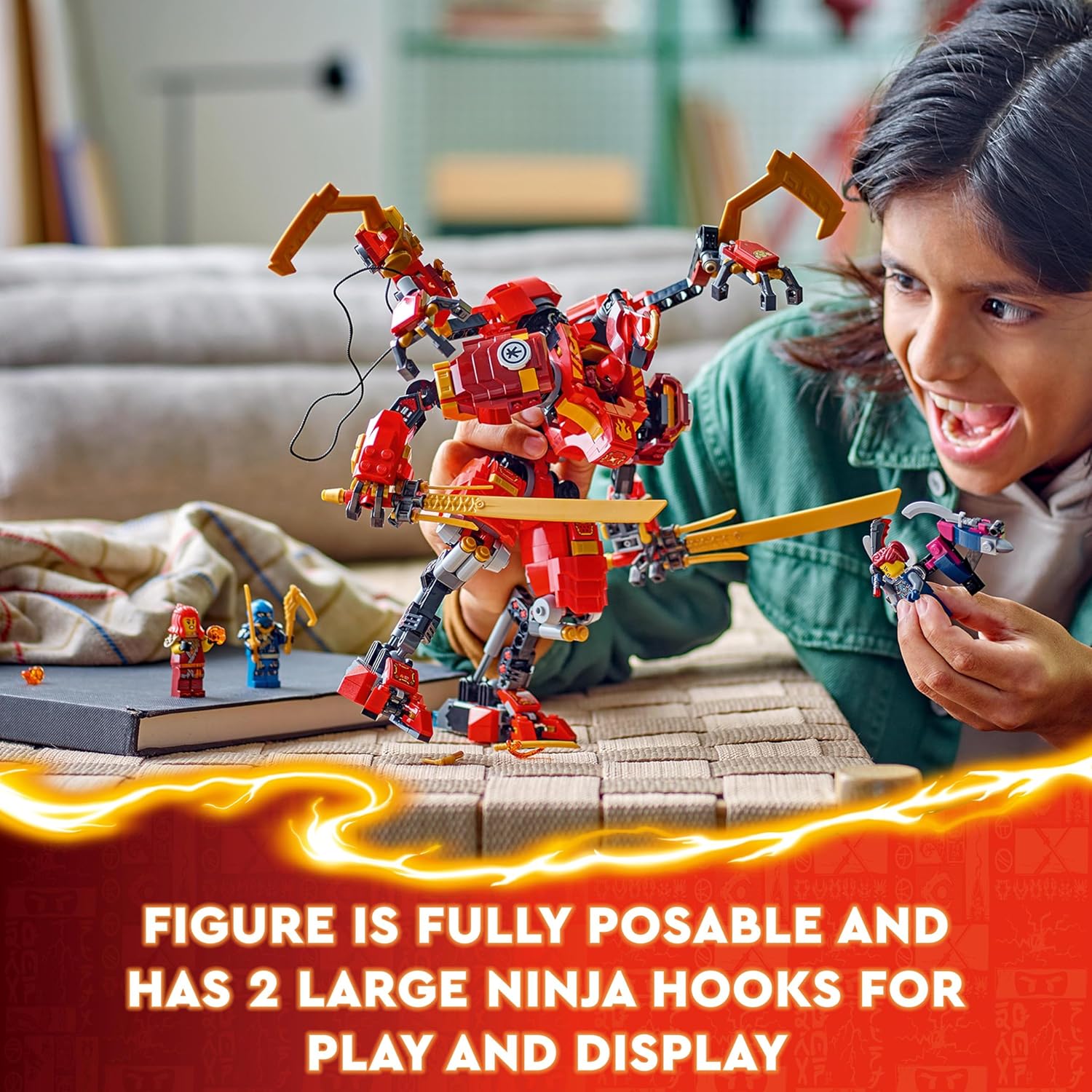 LEGO® | Ninjago: Kai's Ninja Climber Mech (71812)