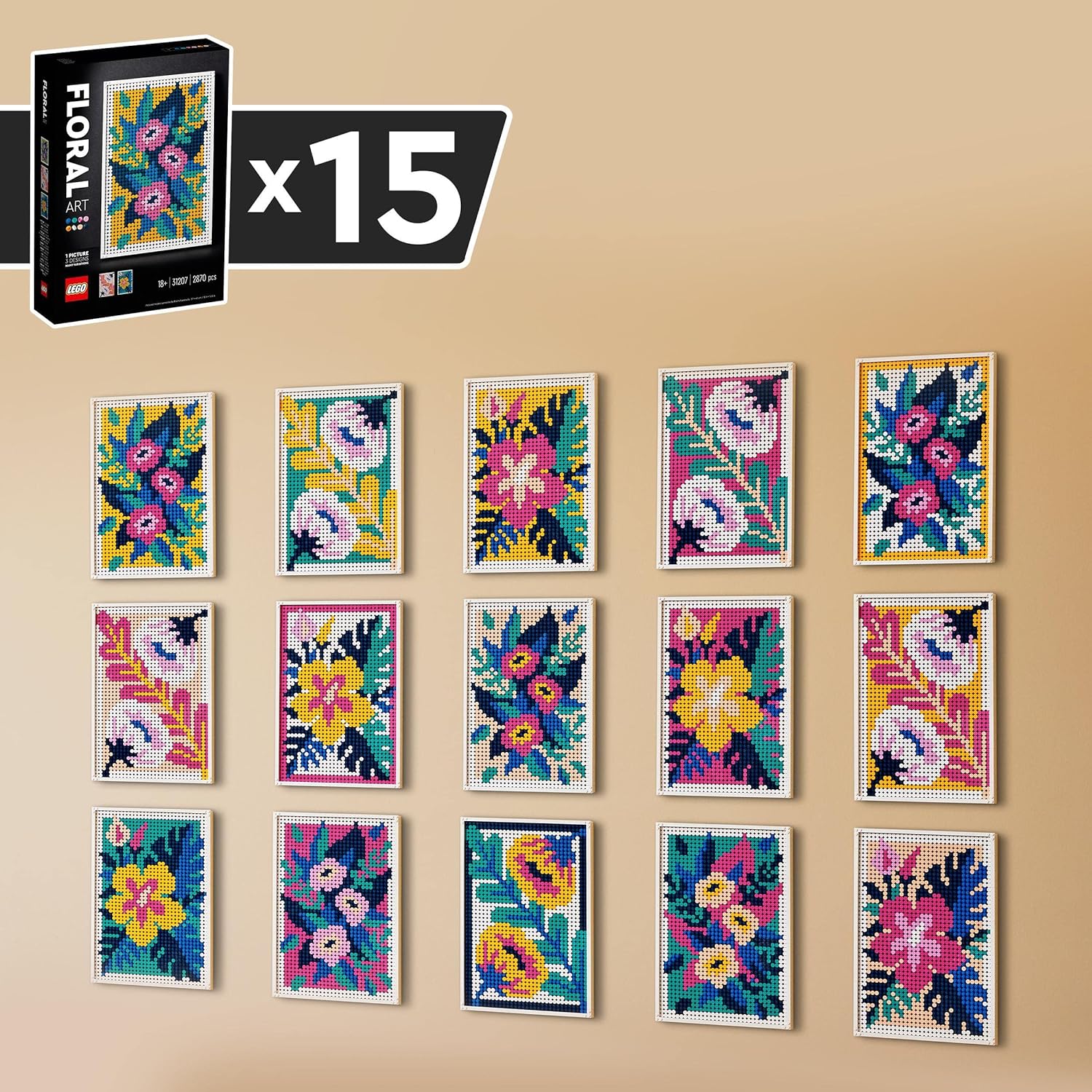 LEGO® | Art: Floral Art (31207)