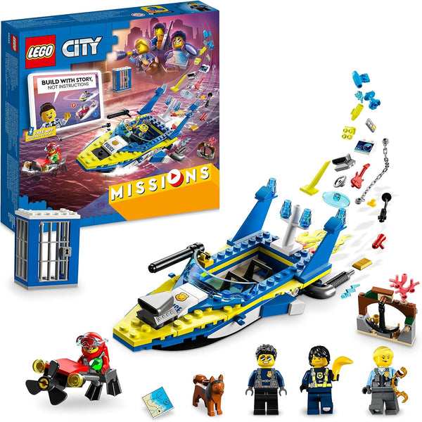 LEGO® | City: Water Police Detective Missions (60355)