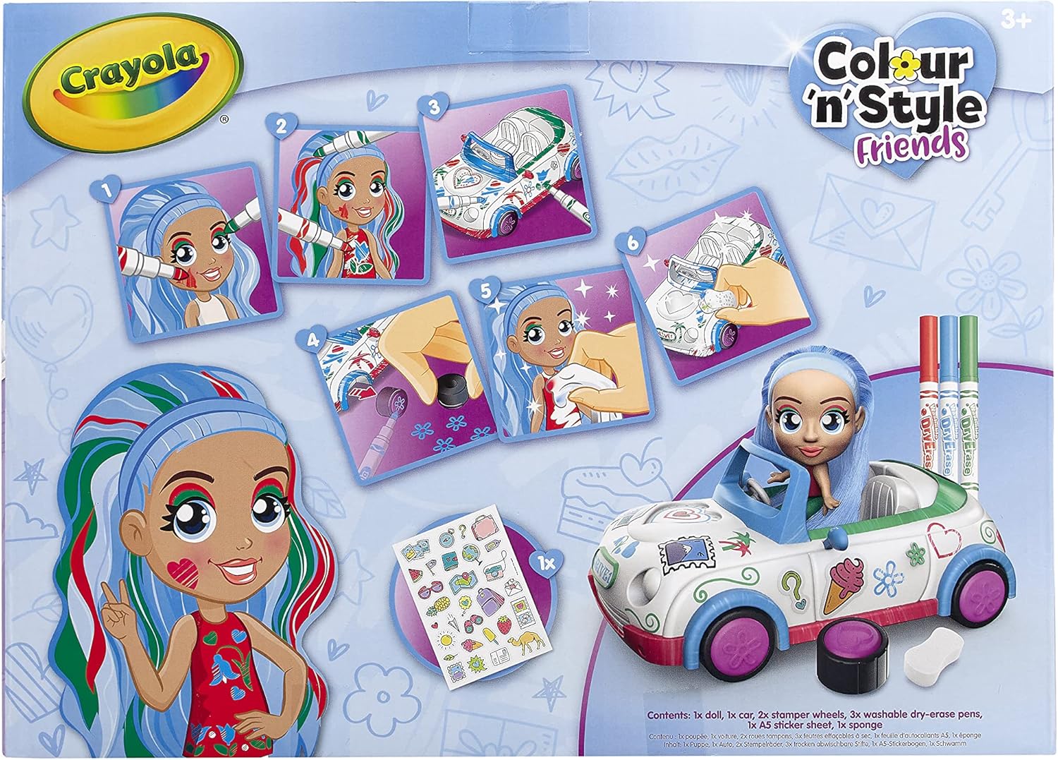 Crayola Colour n Style - Coupe