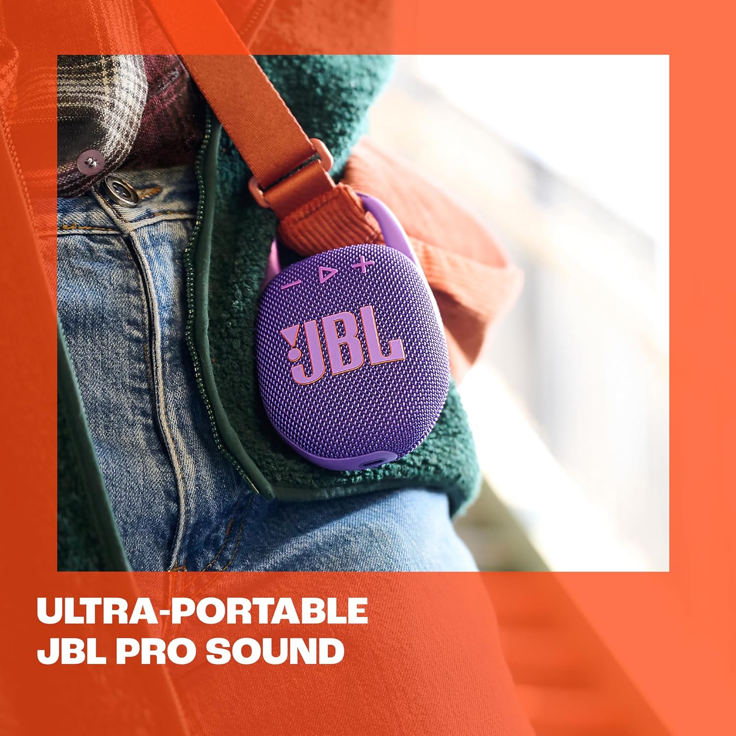 JBL Clip 5 Blue Speaker Bluetooth