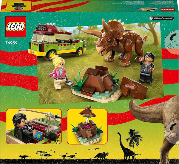 LEGO® | Jurassic Park: Triceratops Research (76959)