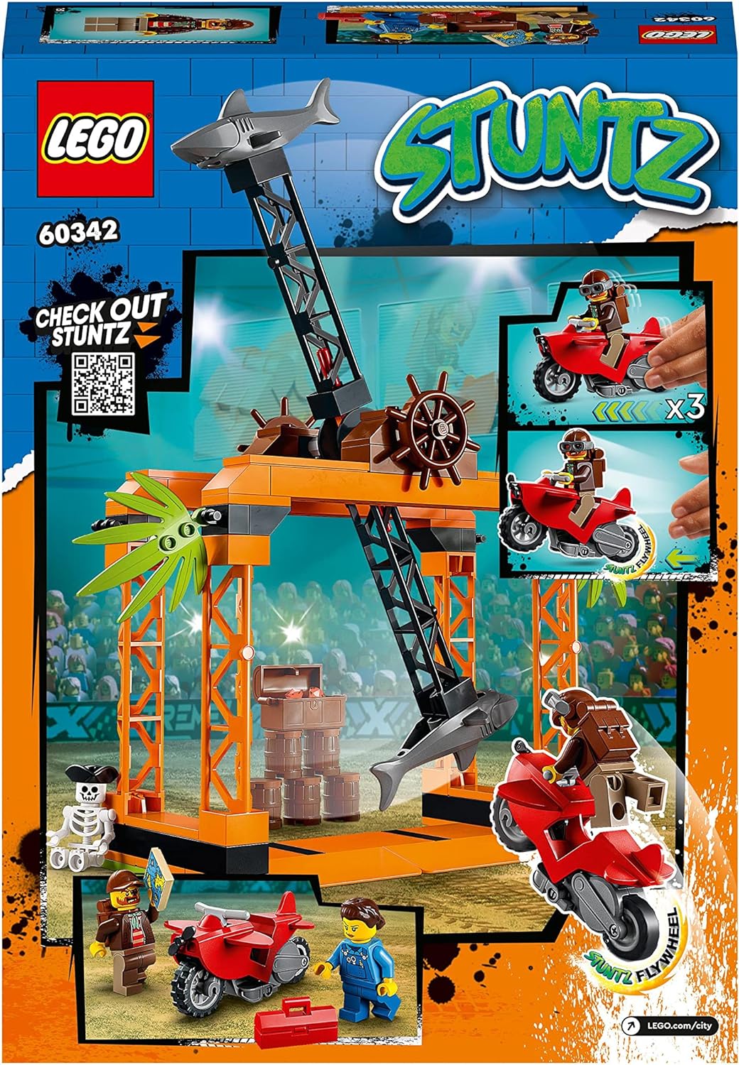 LEGO® | City: Shark Attack Stunt Challenge (60342)
