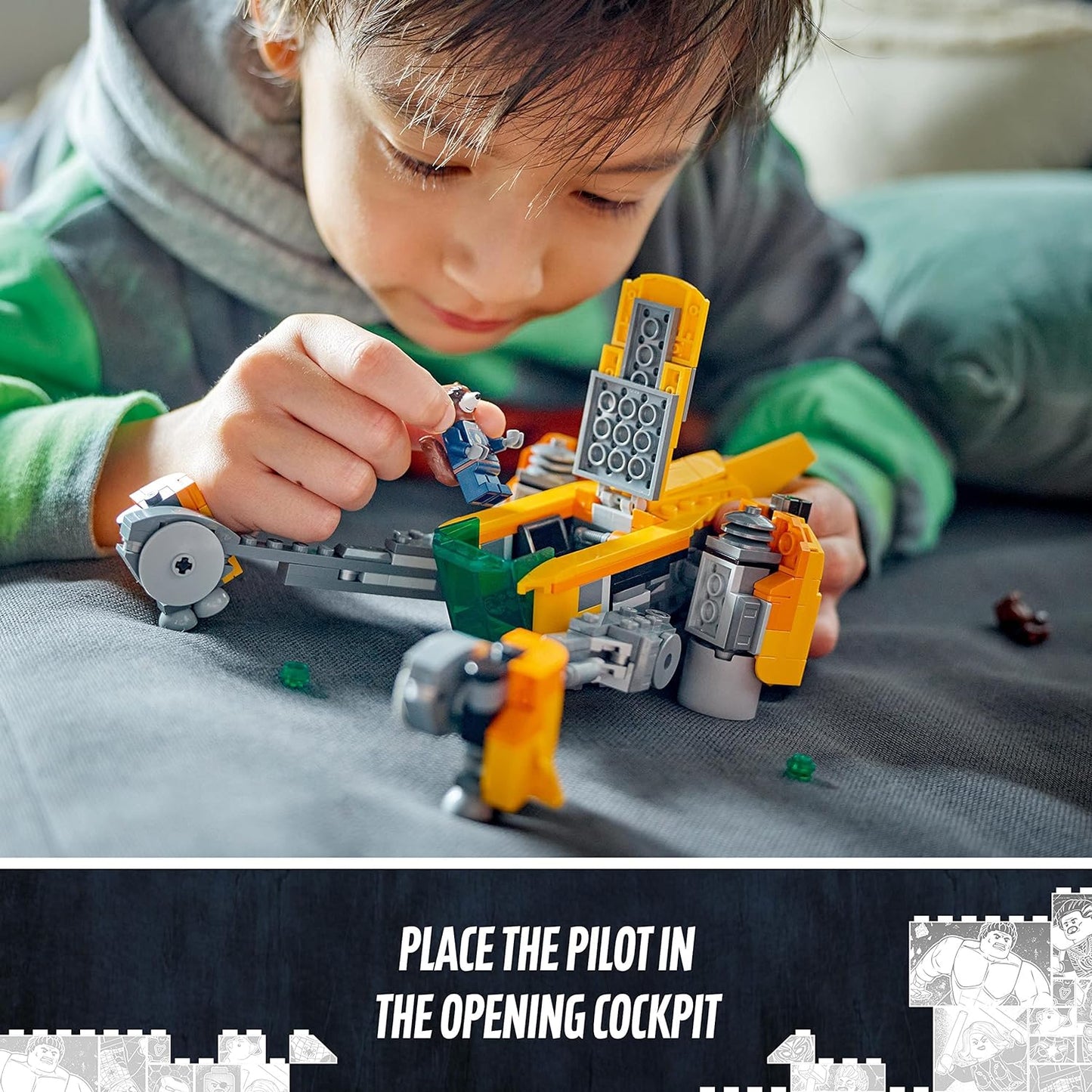 LEGO® | Marvel: Baby Rocket Ship (76254)
