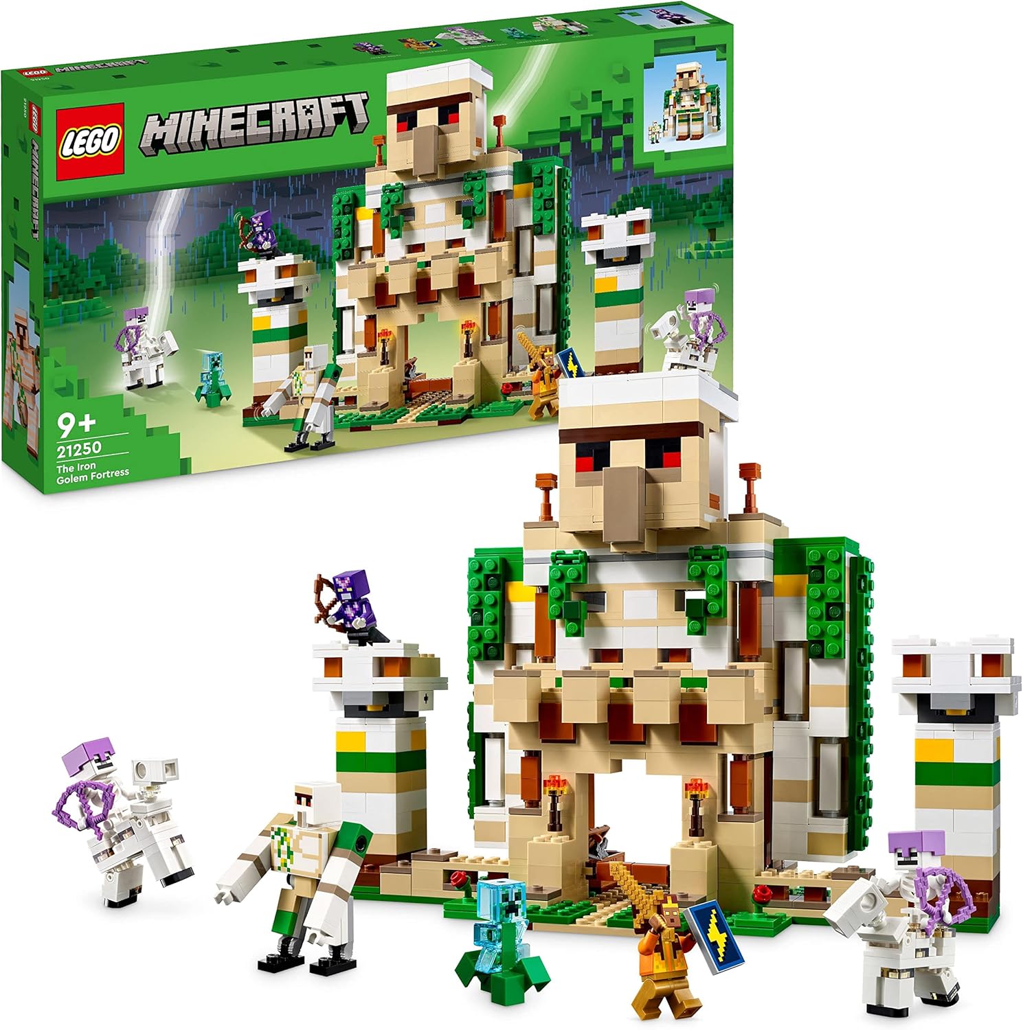 LEGO® | Minecraft: The Iron Golem Fortress (21250)