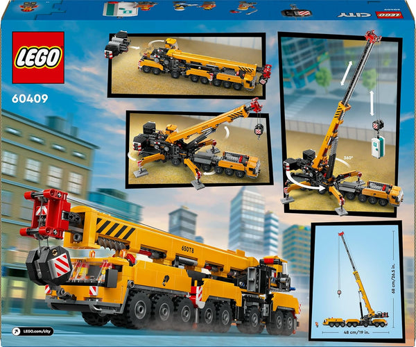 LEGO® | City: Yellow Mobile Construction Crane (60409)