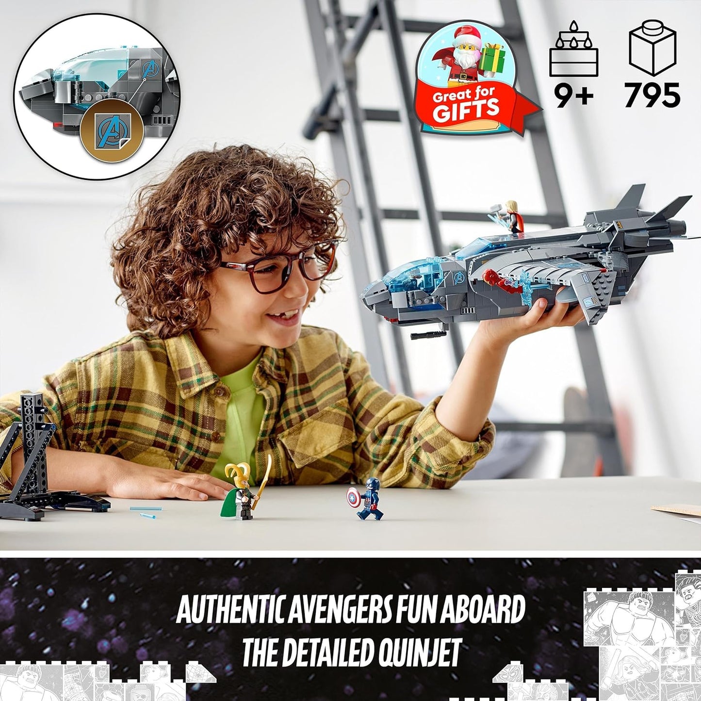 LEGO® | Marvel: Avengers Quinjet (76248)