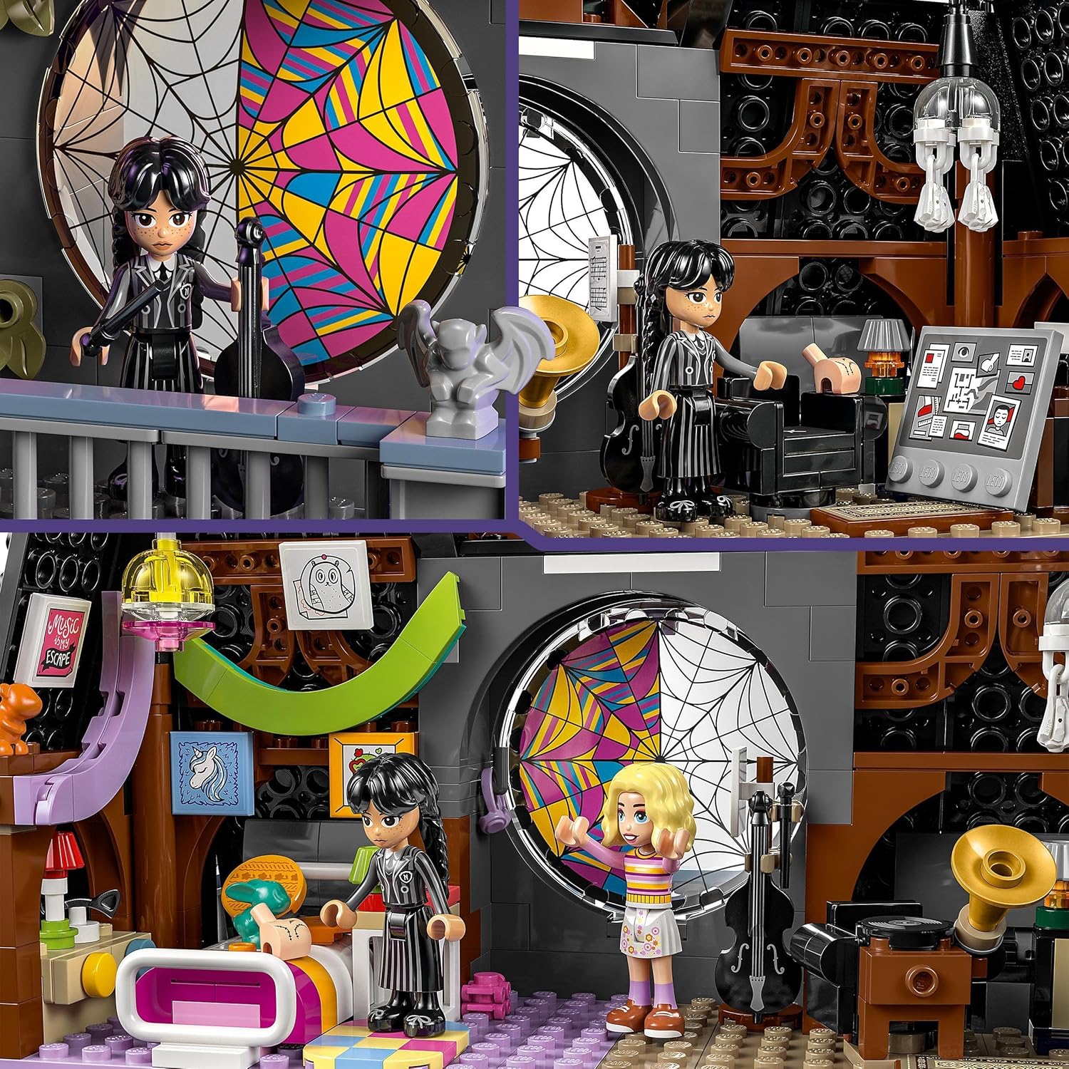LEGO® | Wednesday: Wednesday & Enid's Dorm Room (76781)