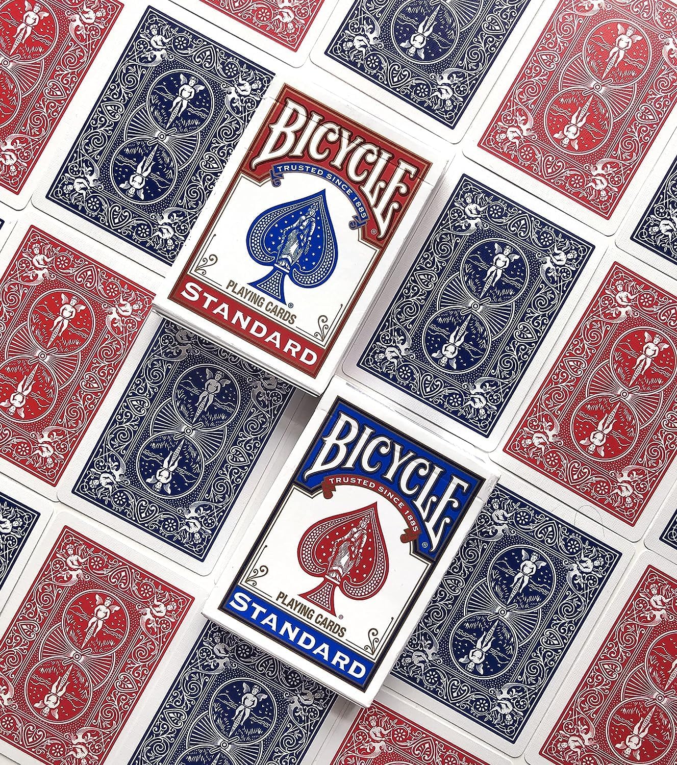 BICYCLE STANDARD 2-PACK RED AND BLUE PLAYING CARDS
