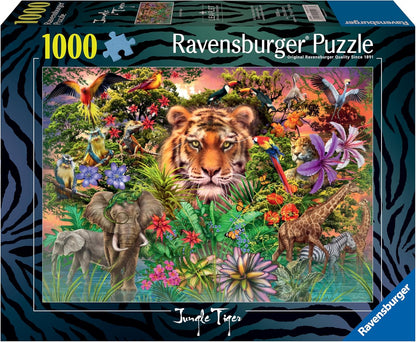 Ravensburger Jungle Tiger 1000pc Puzzle