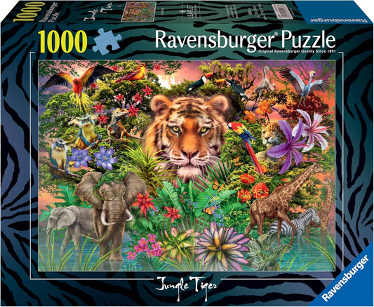 Ravensburger Jungle Tiger 1000pc Puzzle