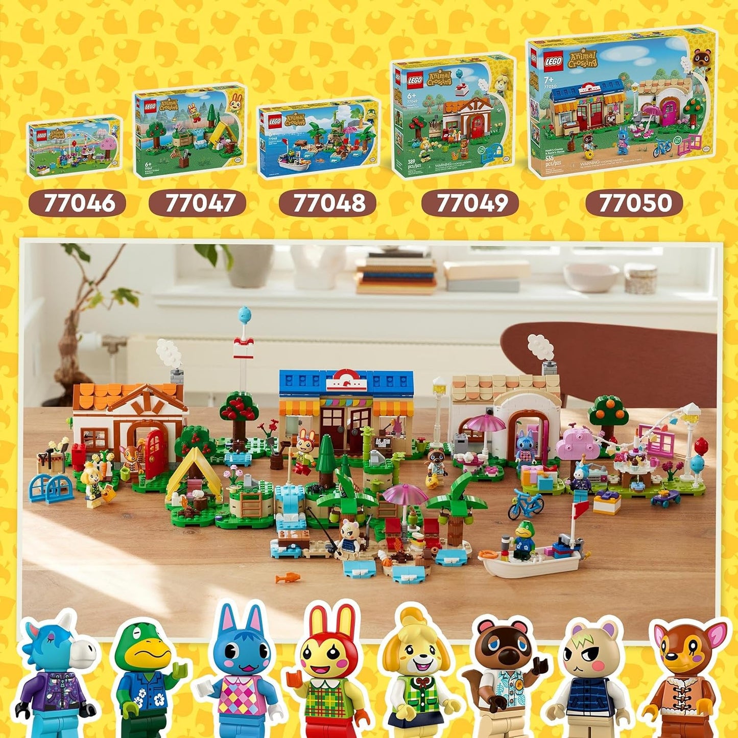 LEGO® | Animal Crossing: Isabelle's House Visit (77049)