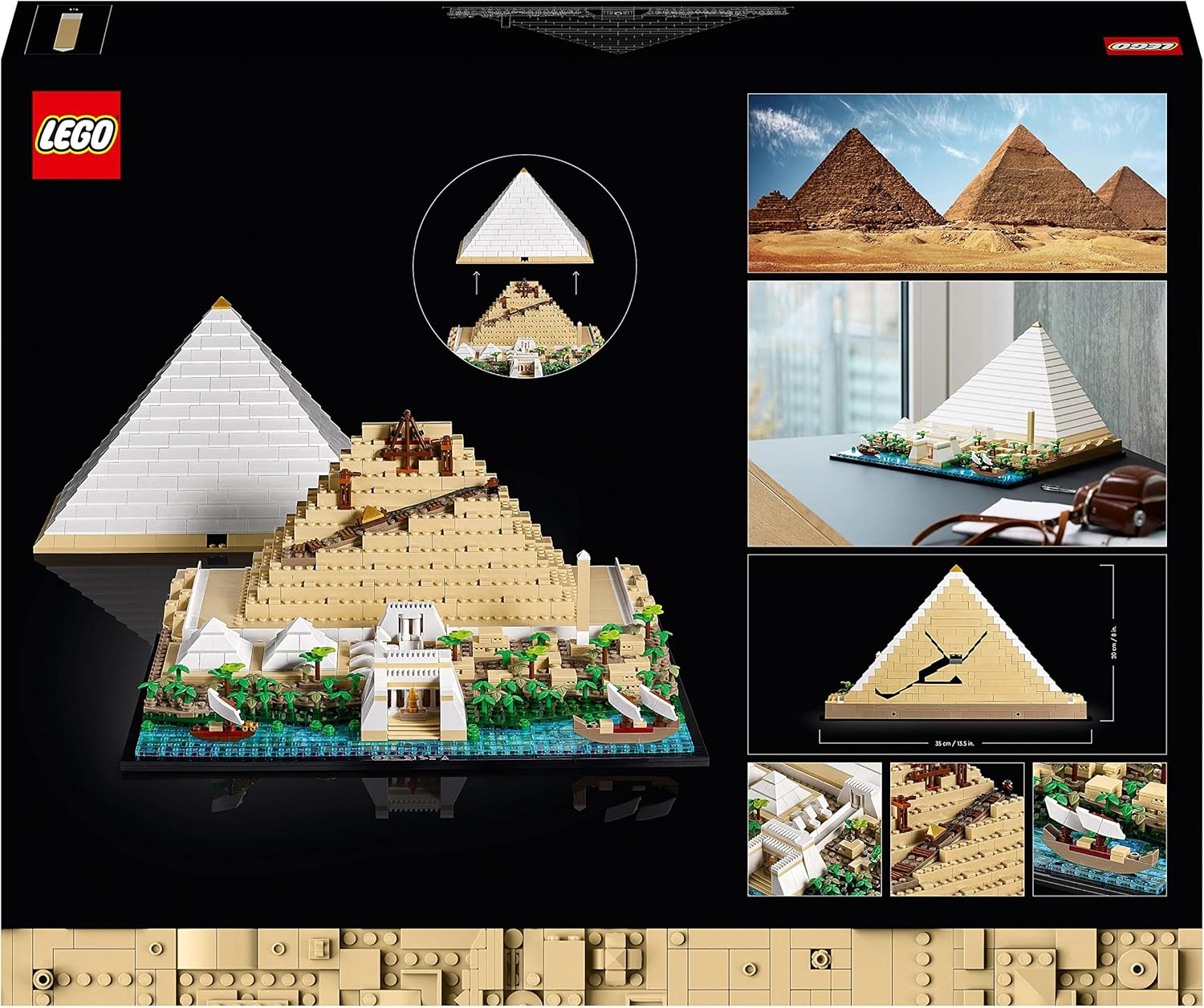 LEGO® | Architecture: Great Pyramid of Giza (21058)