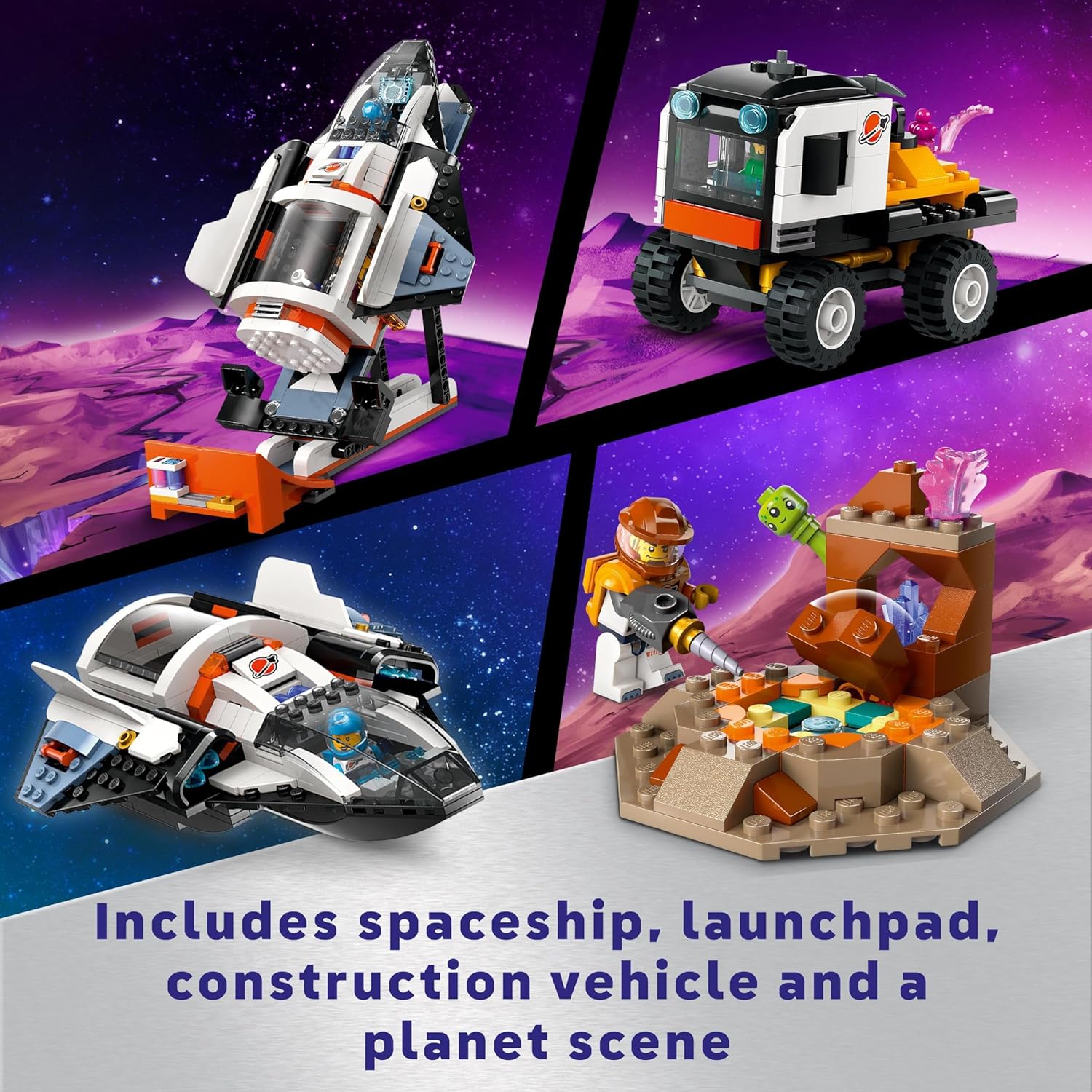 LEGO® | City: Space Base and Rocket Launchpad (60434)