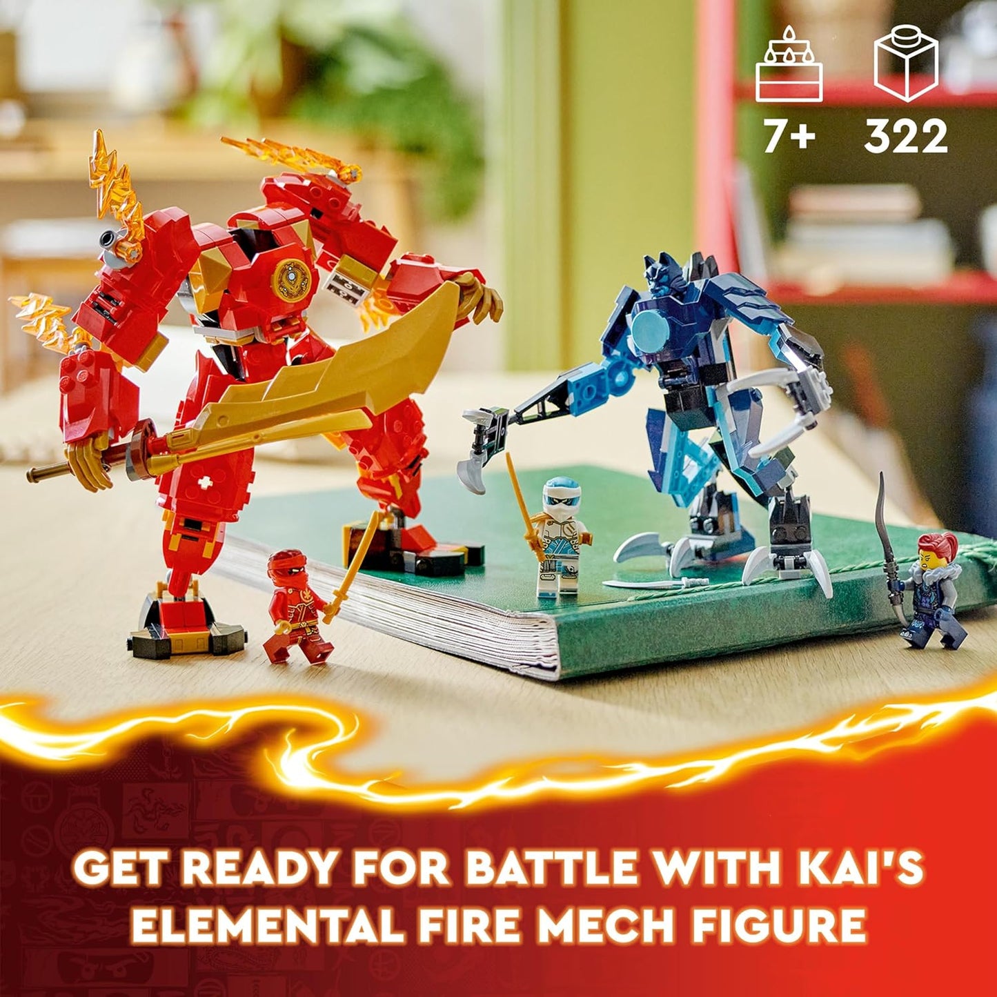 LEGO® | Ninjago: Kai's Elemental Fire Mech (71808)