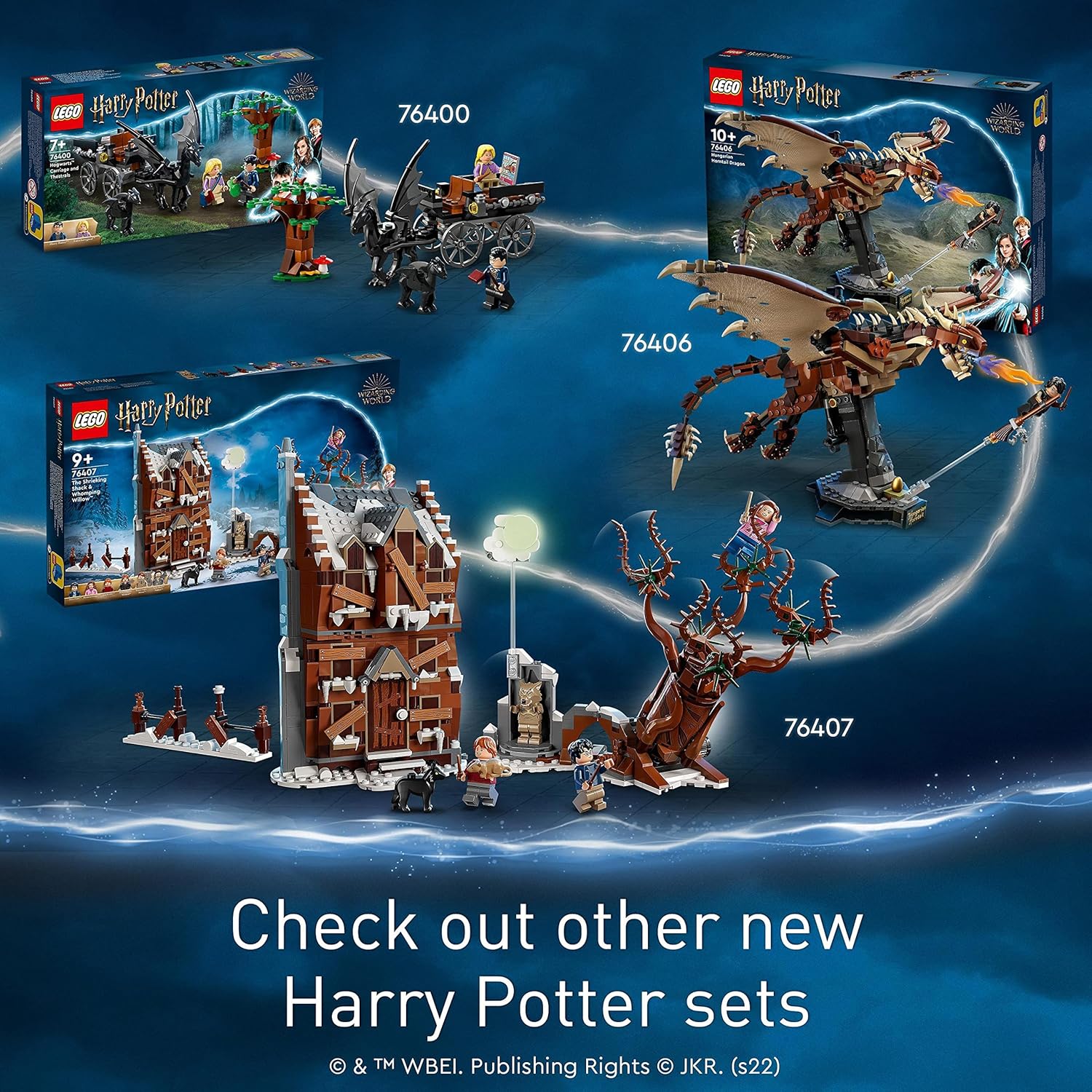 LEGO® | Harry Potter: Hungarian Horntail Dragon (76406)