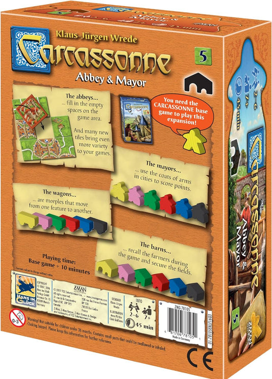 Carcassonne Expansion 5: Abbey & Mayor