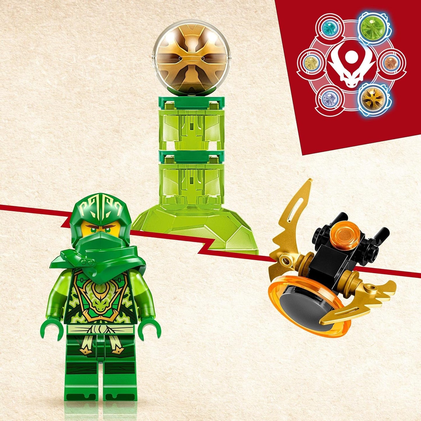 LEGO® | Ninjago: Lloyd's Dragon Power Spinjitzu Spin (71779)