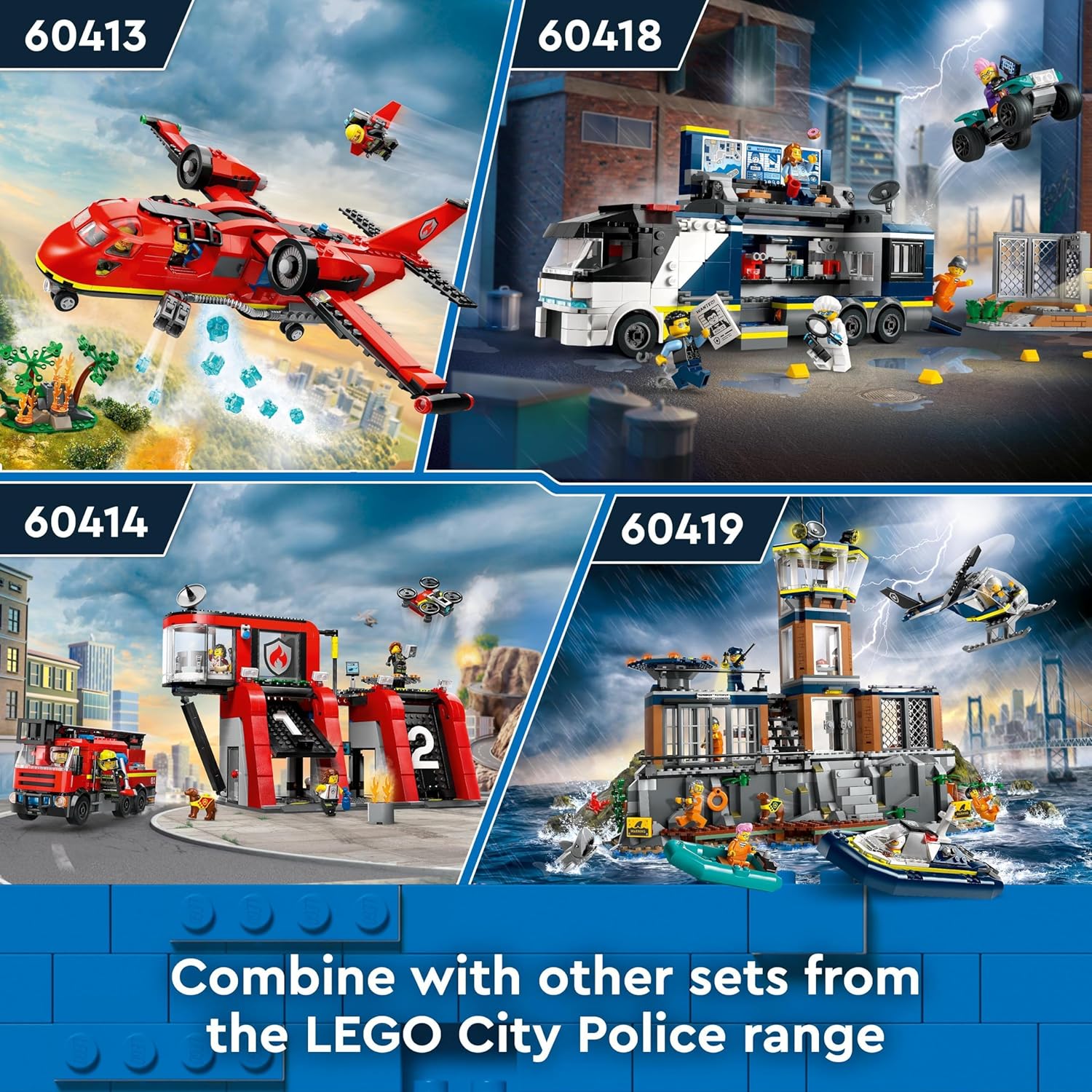 LEGO® | City: Police Mobile Crime Lab Truck (60418)